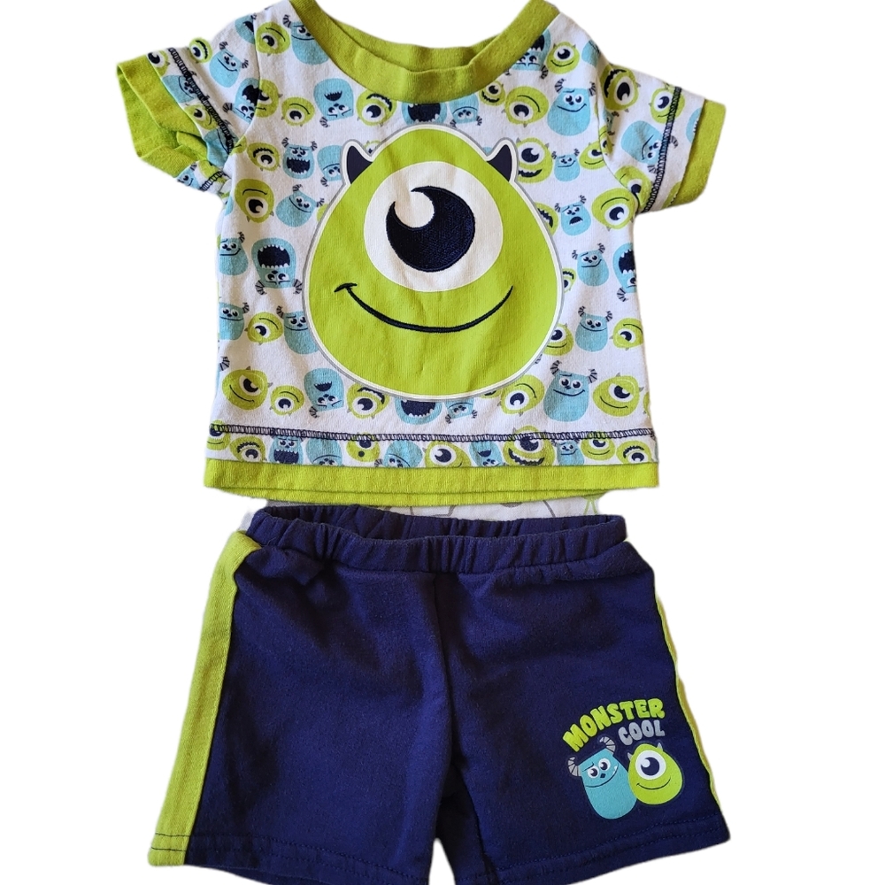 Monsters Inc outfit NB